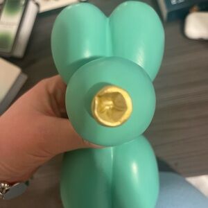 Mint Green Balloon Dog Figurine